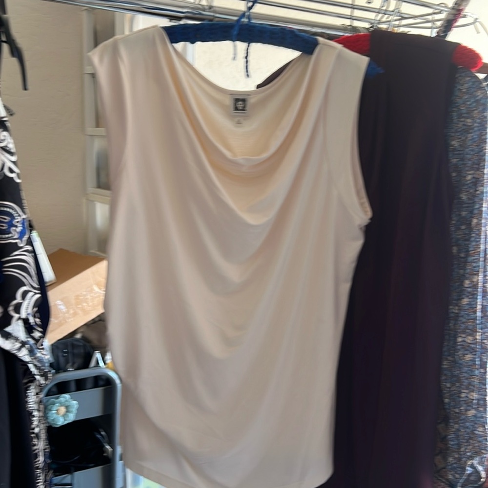 Anne Klein business/ casualty worn one time